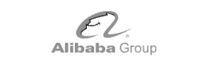 Alibaba Group _ Company Logo _ Greyscale _ Tech Score Inc