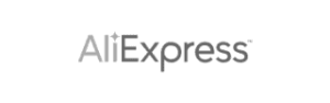AliExpress _ Company Logo _ Greyscale _ Tech Score Inc